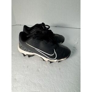 NIKE VAPOR FASTFLEX Kids Cleats Size 10c BLACK‎ WHITE GREAT